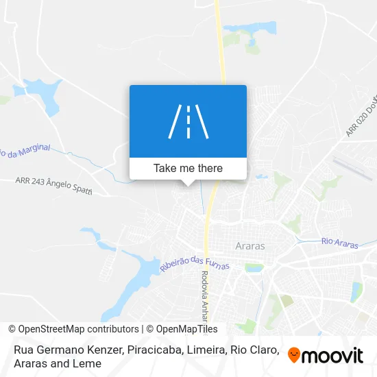 Rua Germano Kenzer map