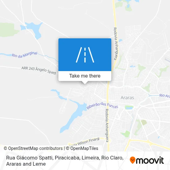 Rua Giácomo Spatti map