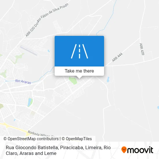 Rua Giocondo Batistella map