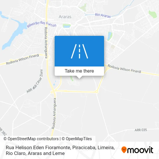 Rua Helison Eden Fioramonte map