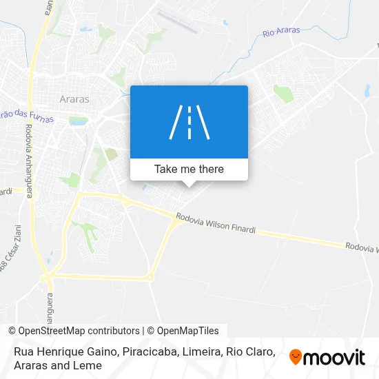 Rua Henrique Gaino map
