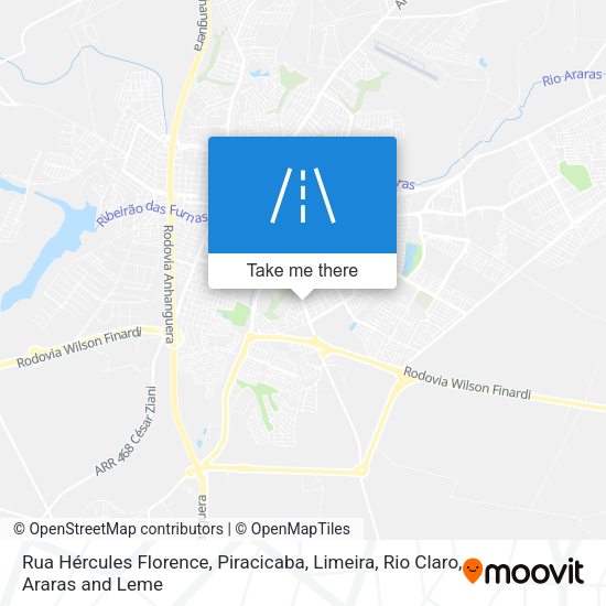 Rua Hércules Florence map