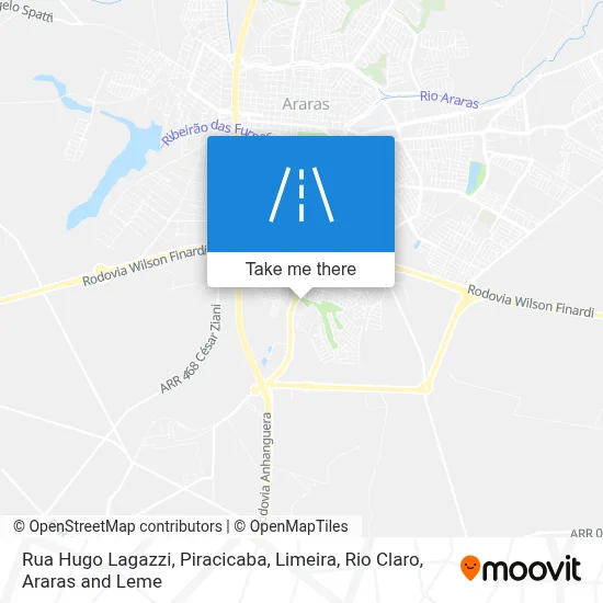 Rua Hugo Lagazzi map