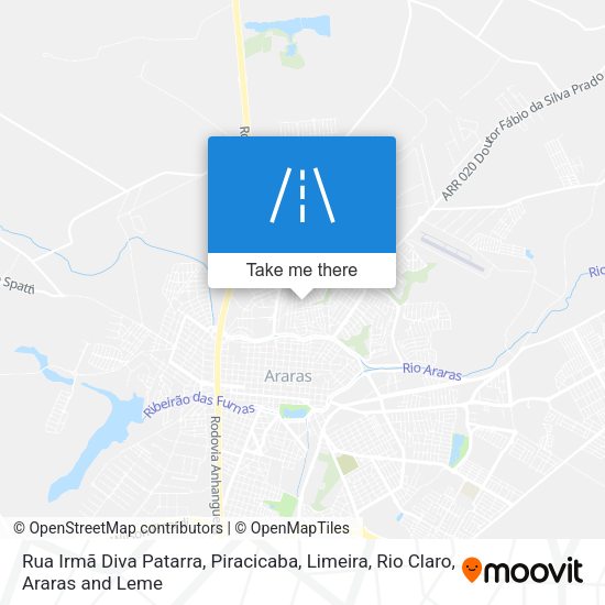 Rua Irmã Diva Patarra map
