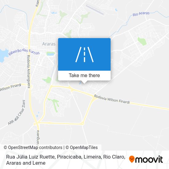 Rua Júlia Luiz Ruette map