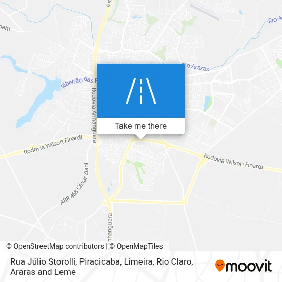 Rua Júlio Storolli map