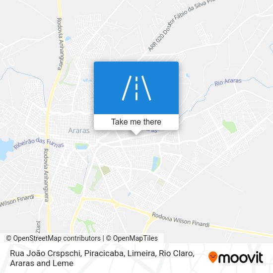 Rua João Crspschi map