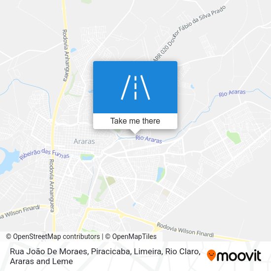 Rua João De Moraes map