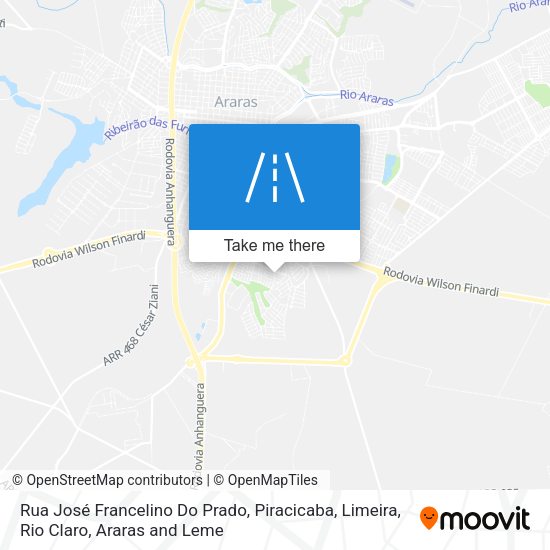 Rua José Francelino Do Prado map