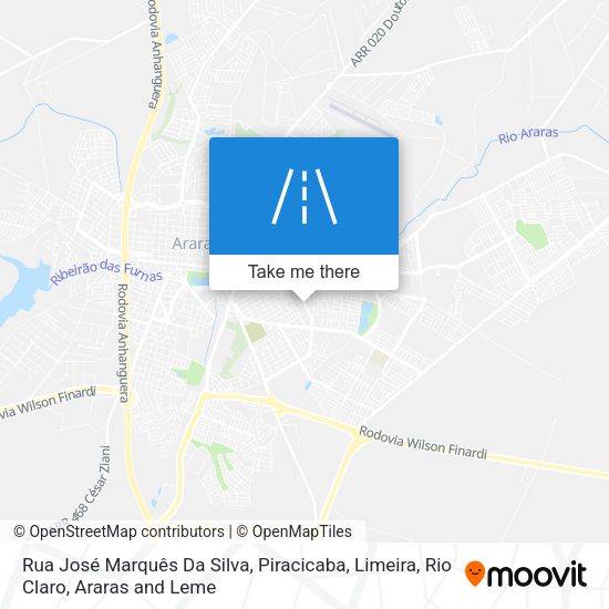 Rua José Marquês Da Silva map