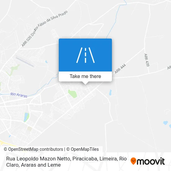 Rua Leopoldo Mazon Netto map