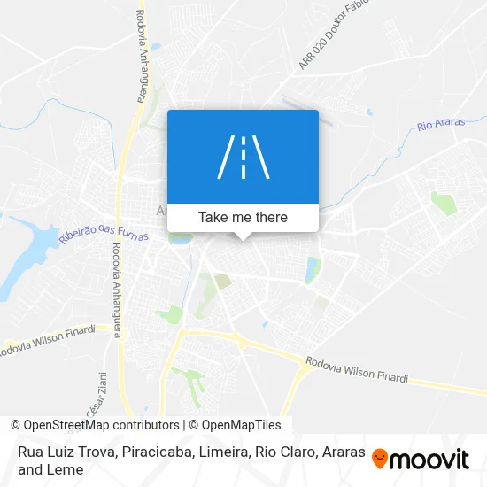 Rua Luiz Trova map