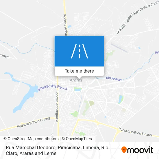 Rua Marechal Deodoro map