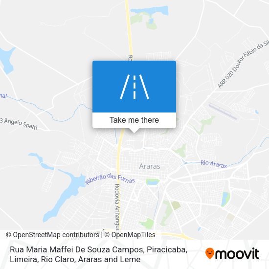 Rua Maria Maffei De Souza Campos map