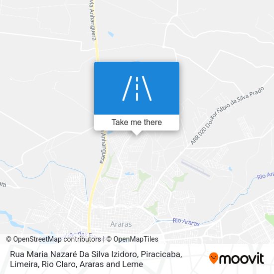 Rua Maria Nazaré Da Silva Izidoro map