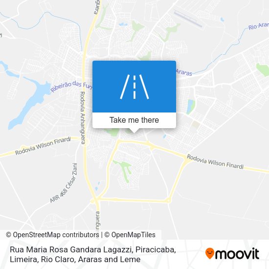 Rua Maria Rosa Gandara Lagazzi map
