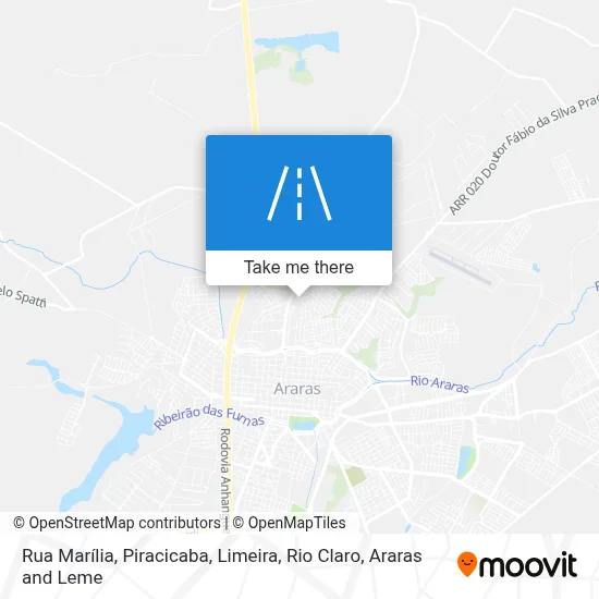 Rua Marília map
