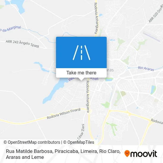 Rua Matilde Barbosa map