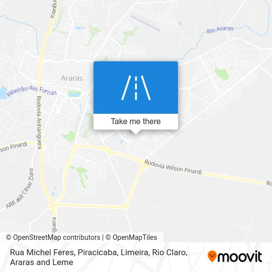 Rua Michel Feres map