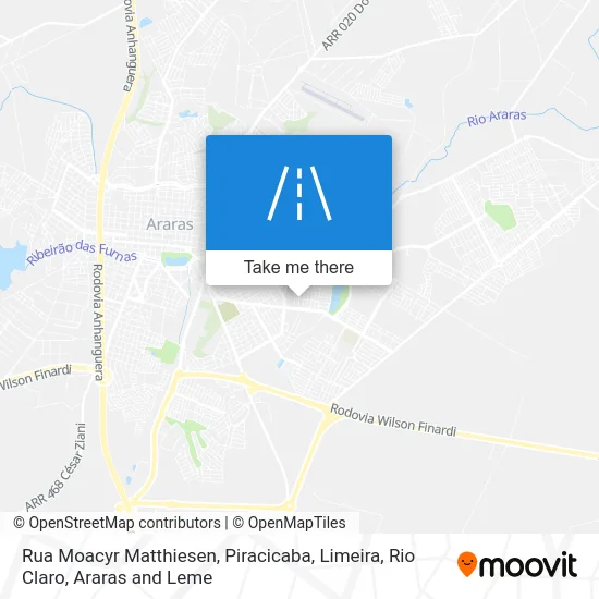 Rua Moacyr Matthiesen map