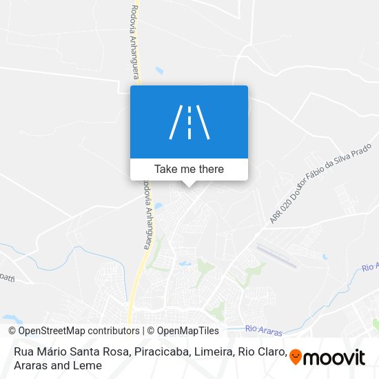 Rua Mário Santa Rosa map