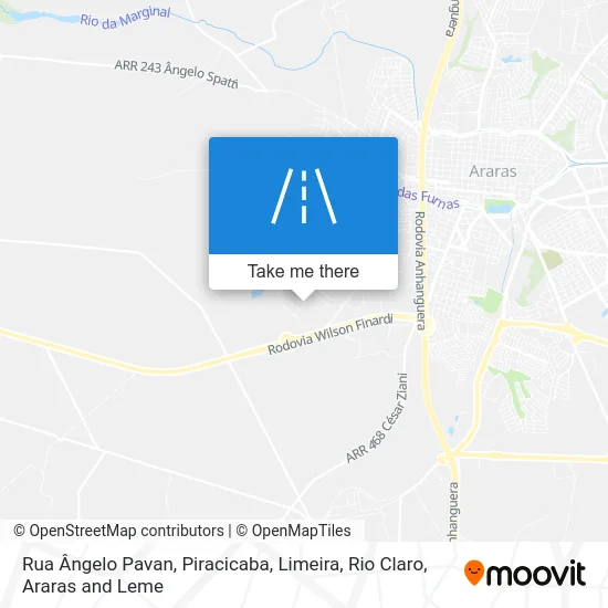 Rua Ângelo Pavan map