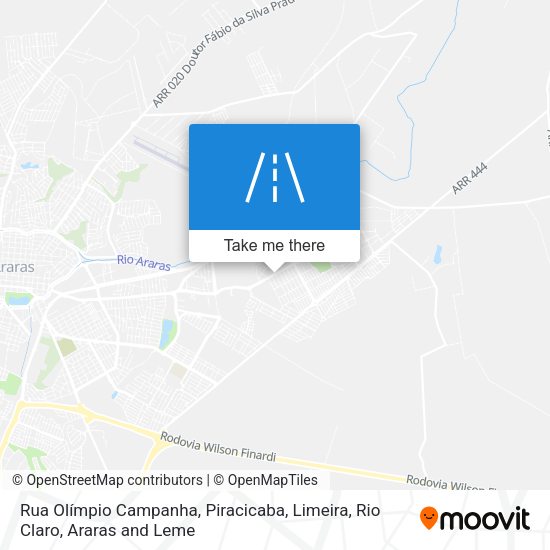 Rua Olímpio Campanha map
