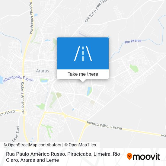 Rua Paulo Américo Russo map