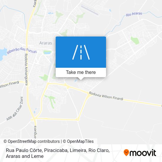 Rua Paulo Côrte map