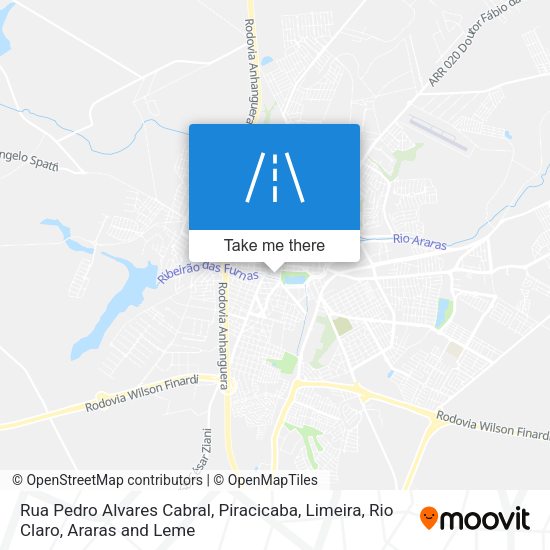 Rua Pedro Alvares Cabral map