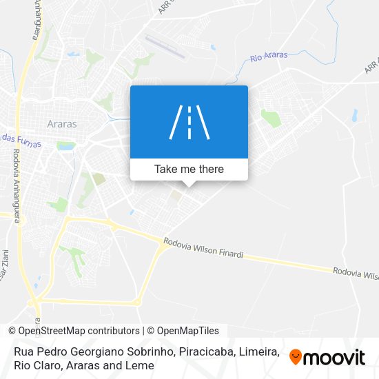 Rua Pedro Georgiano Sobrinho map