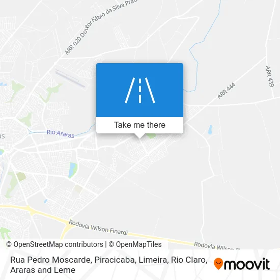 Rua Pedro Moscarde map