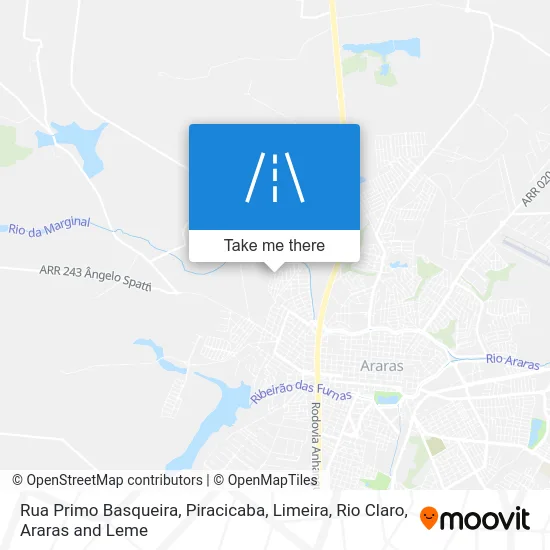 Rua Primo Basqueira map