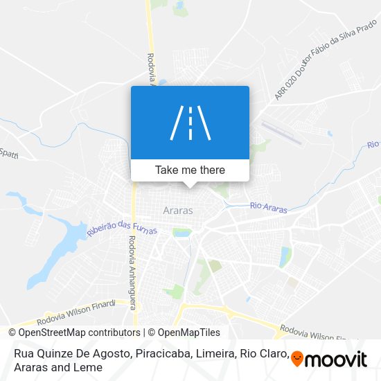 Rua Quinze De Agosto map