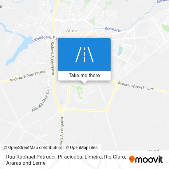 Rua Raphael Petrucci map