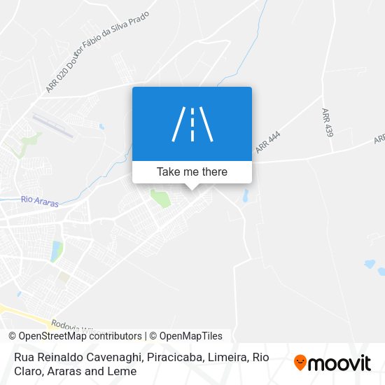 Rua Reinaldo Cavenaghi map