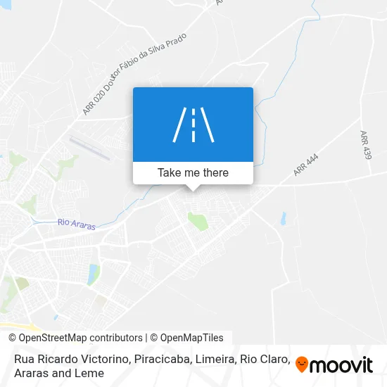 Rua Ricardo Victorino map