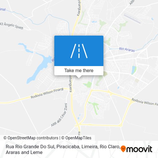 Rua Rio Grande Do Sul map