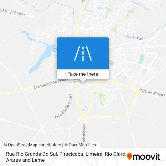 Rua Rio Grande Do Sul map