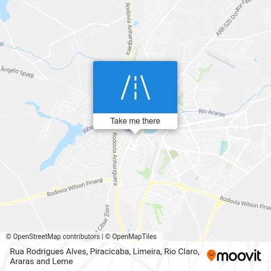 Rua Rodrigues Alves map