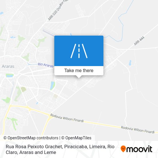 Rua Rosa Peixoto Grachet map