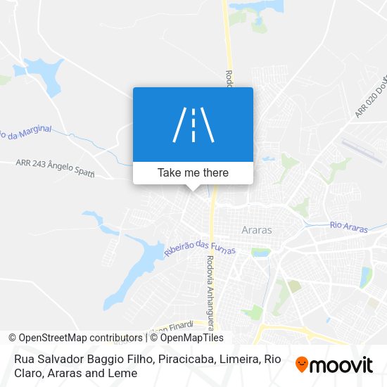 Rua Salvador Baggio Filho map