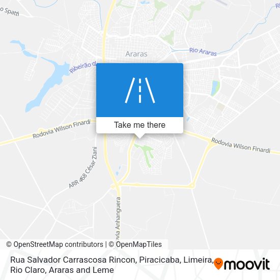 Rua Salvador Carrascosa Rincon map