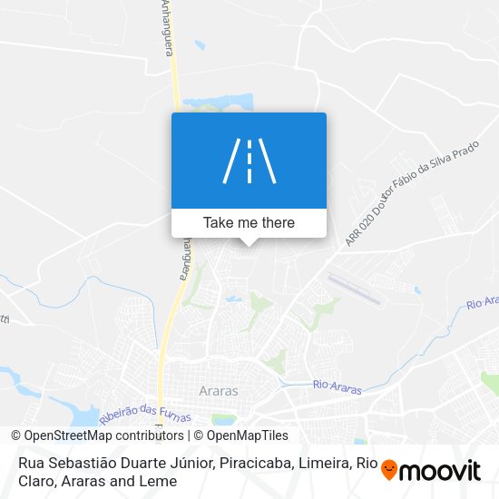 Rua Sebastião Duarte Júnior map