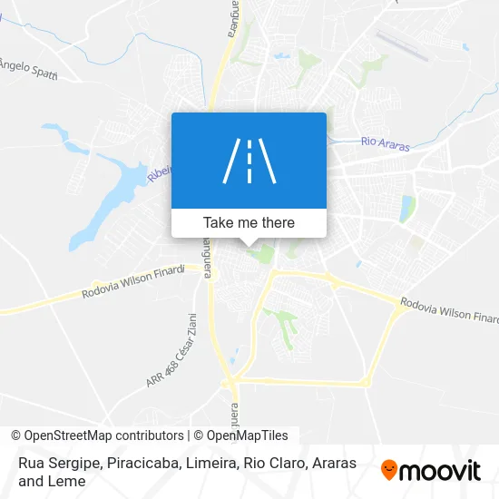 Rua Sergipe map