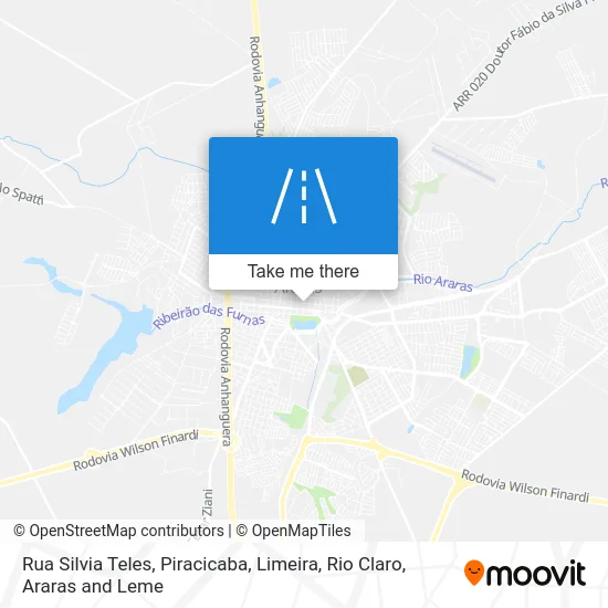 Rua Silvia Teles map