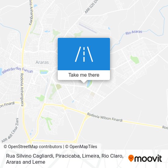 Rua Silvino Cagliardi map