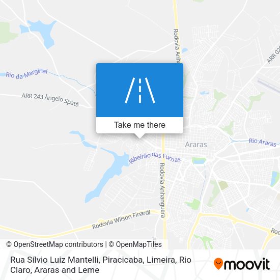 Rua Sílvio Luiz Mantelli map