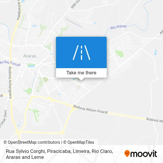 Rua Sylvio Corghi map