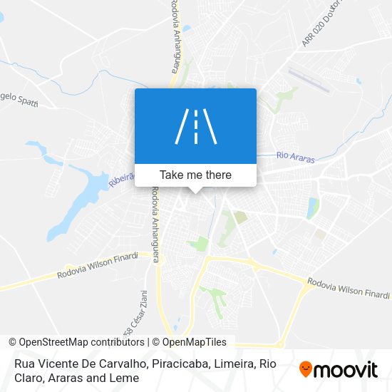 Rua Vicente De Carvalho map